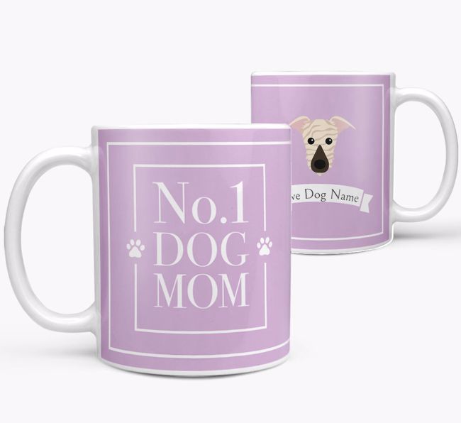 Personalised 'No.1 Mom' Mug from your {breedFullName}